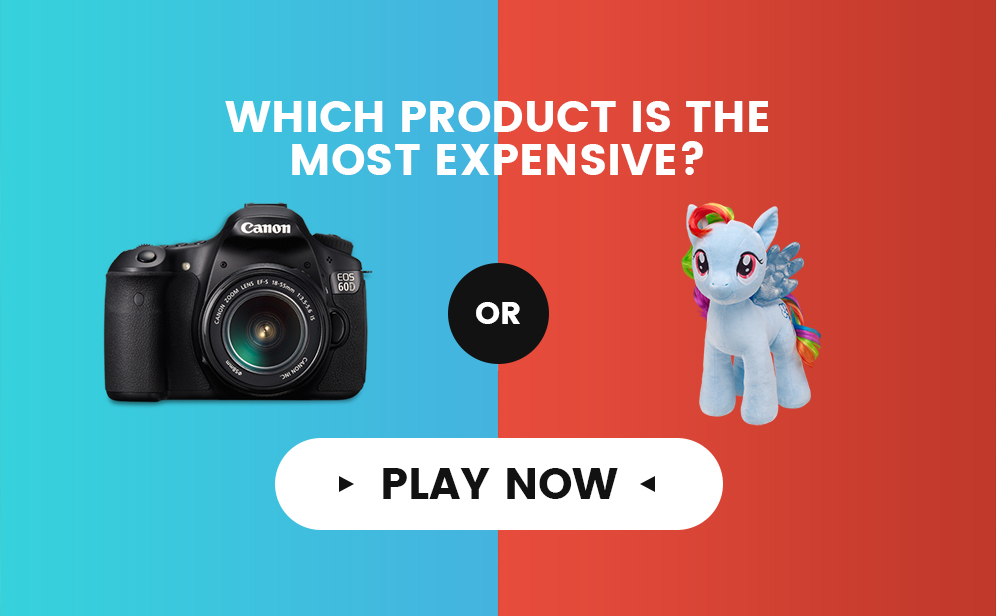 A camera and a toy face-to-face